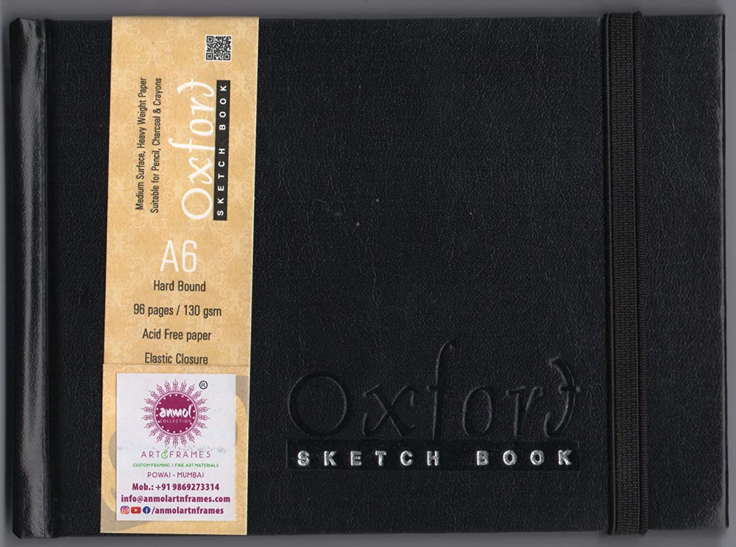 Anupam Oxford Sketch Pad  50 Sheets 130gsm A4 Size