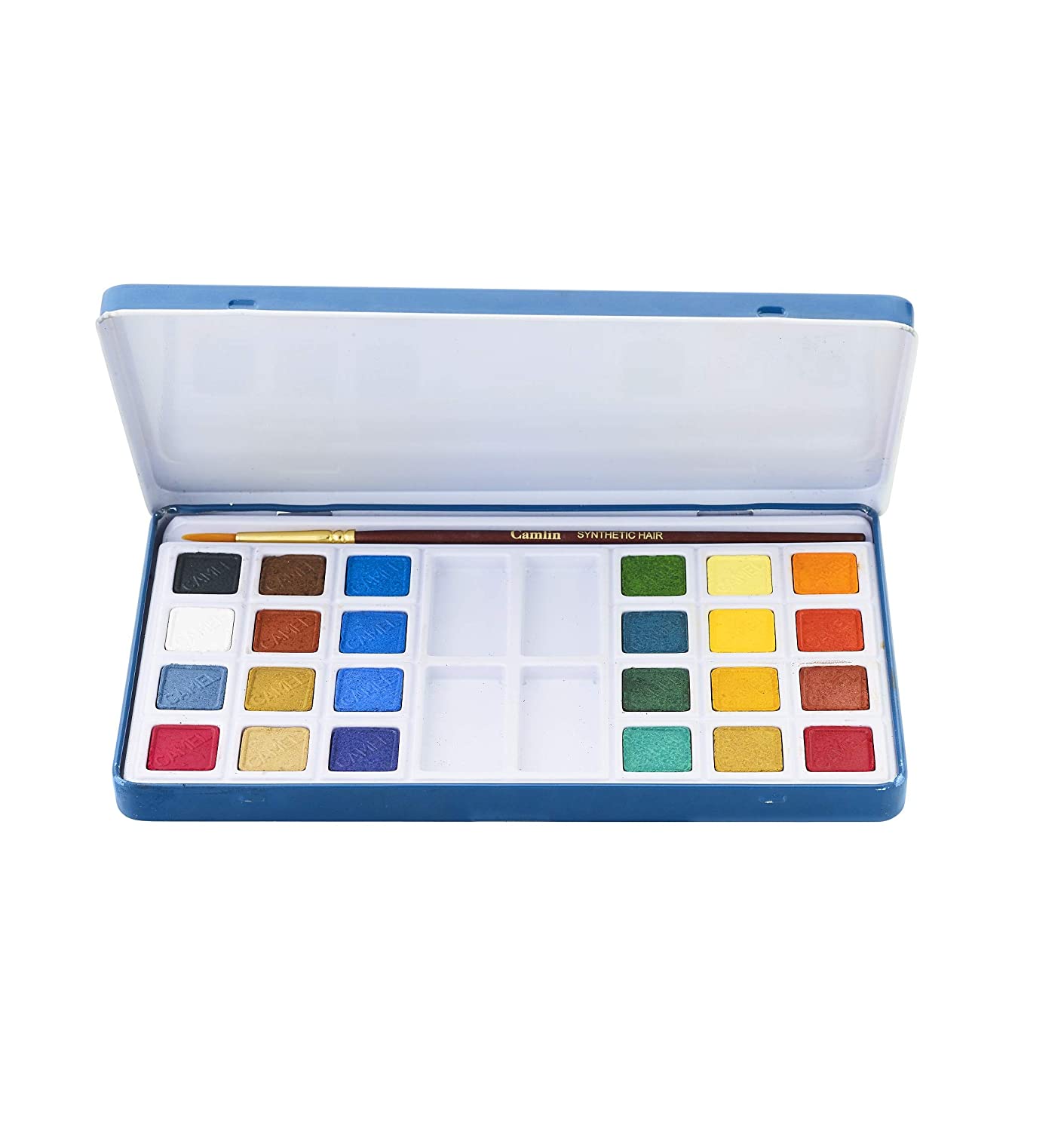 CAMEL ARTIST WATER COLOUR CAKES 24 SHADES