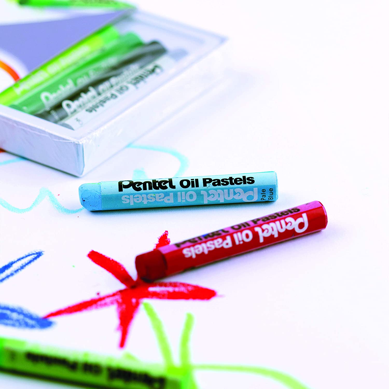 Pentel Oil Pastel Set - Assorted Colors, Set of 36