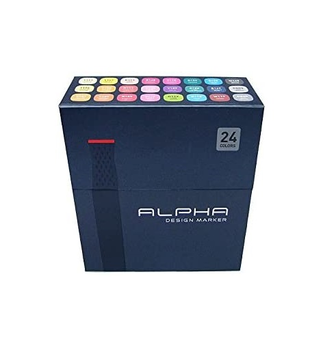 ALPHA 24 Set Box Design Marker