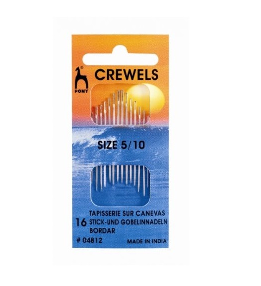 Pony Crewels Size 5/10 - 16 Needles
