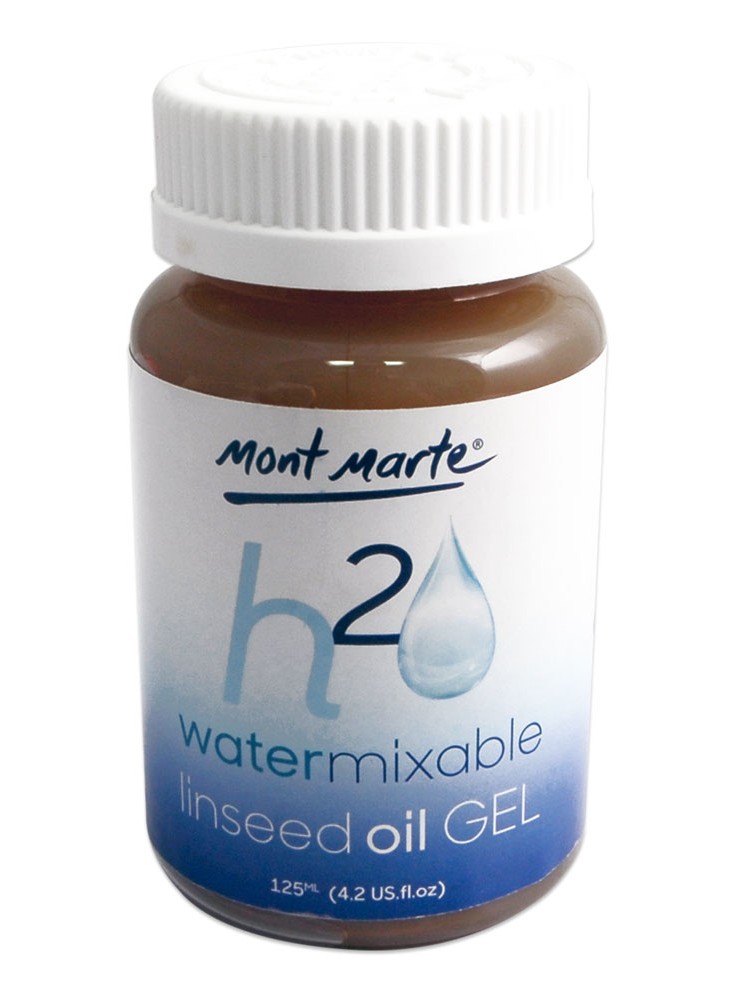 Mont Marte H2O Water Mixable Linseed Oil Gel