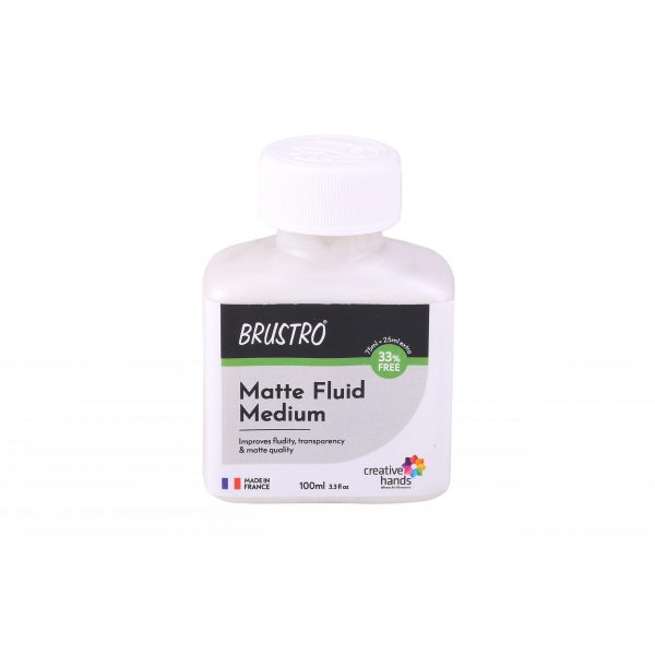 Brustro Professional Matte Fluid Medium 100ml (75ml)