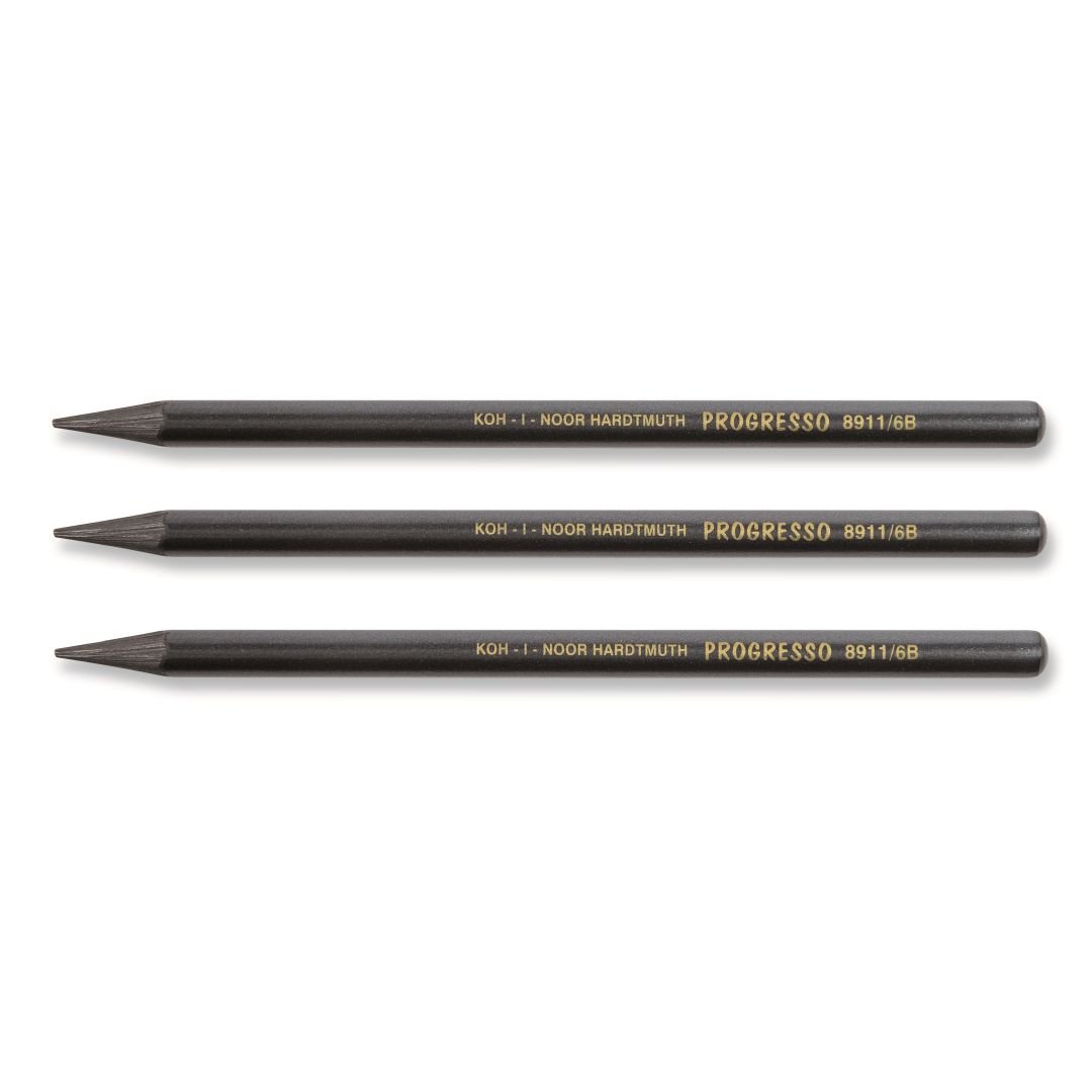 Koh-I-Noor Progresso Professional Woodless Graphite Pencil - 6B - Pack of 1