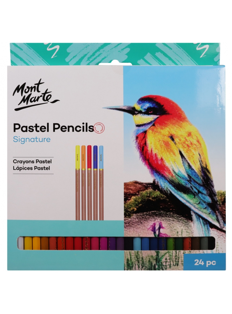 Monte Marte Signature Pastel Pencils 24 Colours