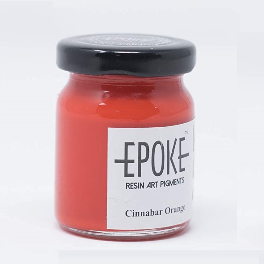Cinnabar Orange (Opaque) - EPOKE Art Pigment Paste - 75g