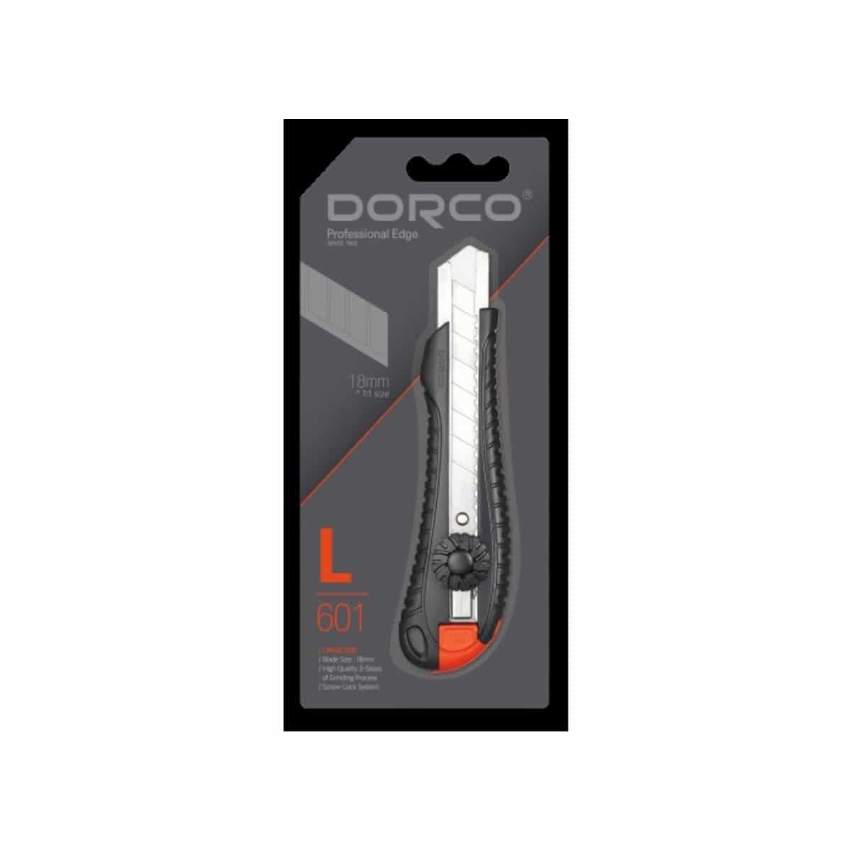 Dorco Large Cutter Knife 18mm L-601