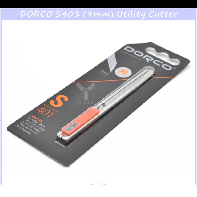 Dorco Cutter Knife S401 Small 9mm Blade