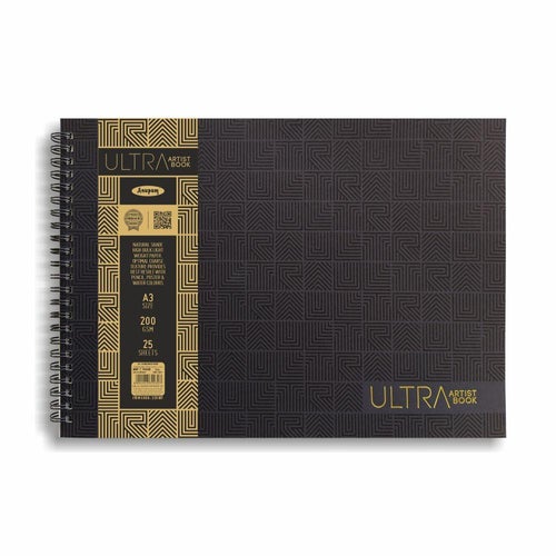 Anupam A3 Ultra Artist Book (25 Sheets) Size 30x42cm