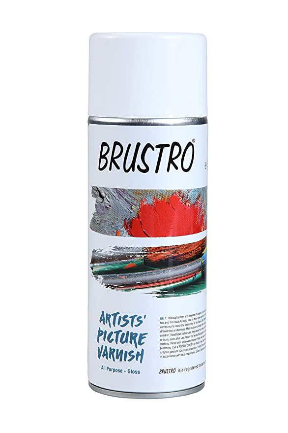 Brustro Artists Varnish - Gloss- 400 ml spray can