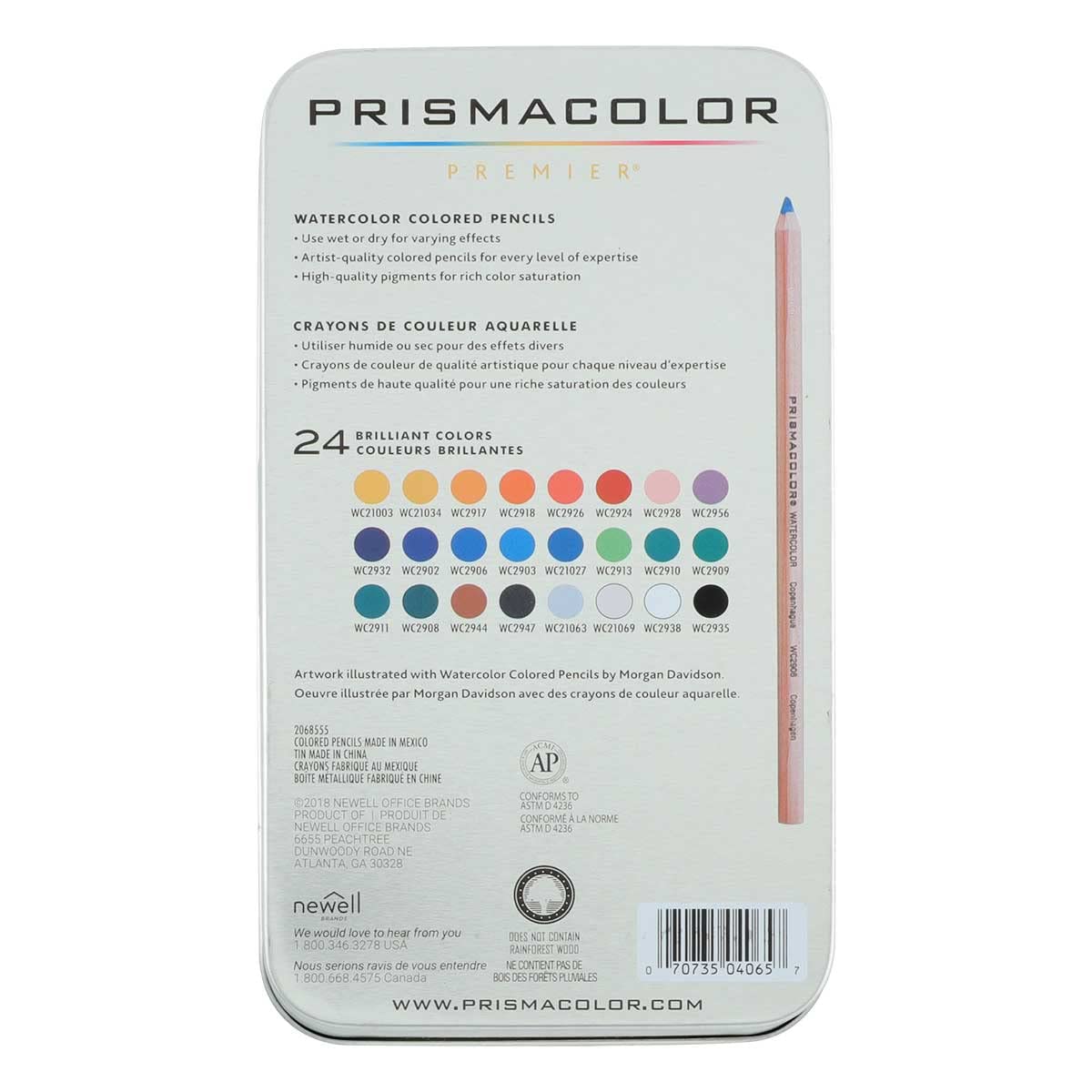 Prismacolor Watercolor Pencil Set, 24-Pack