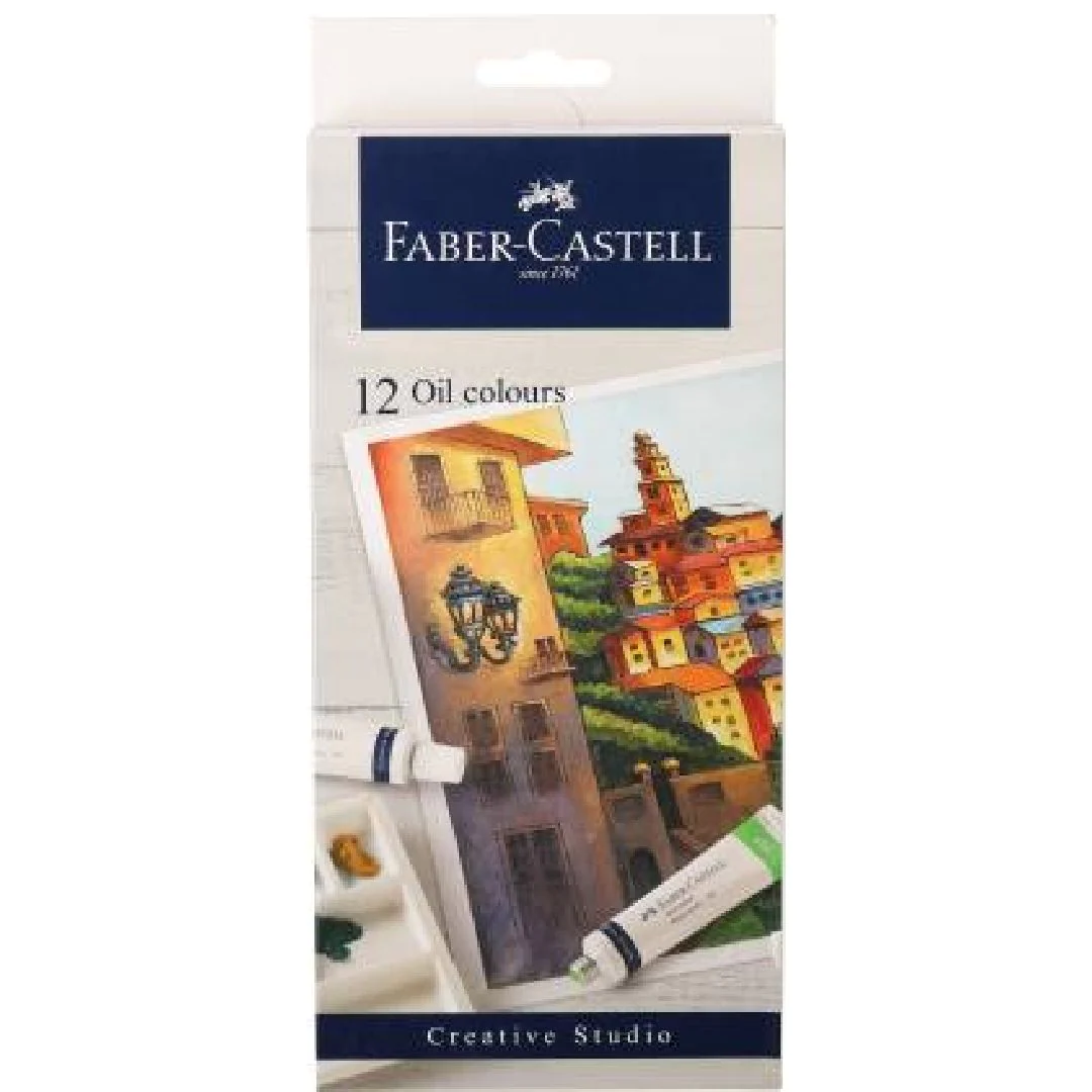 Faber-Castell Creative Studio Oil Colours (12x20ml) - 379412