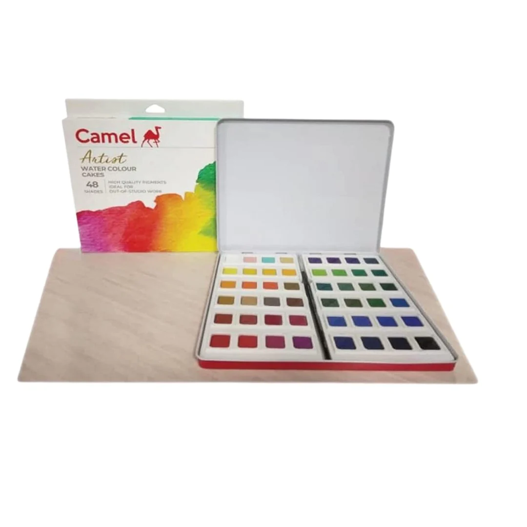 Camel Artist Water colour cakes Set-Pack of 48 - 1048753
