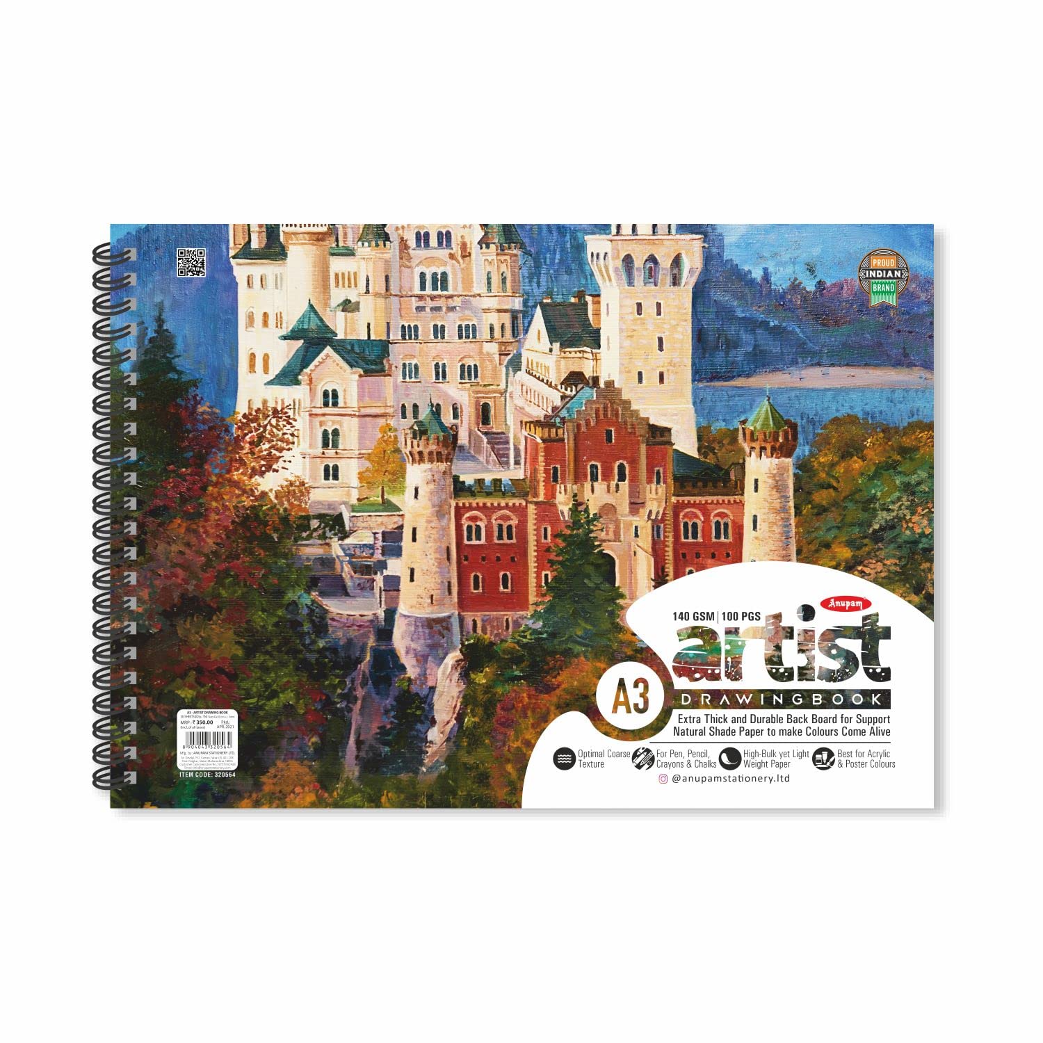 XL Blank Paper Sketchbooks - 3 Pack – Sketch Wallet