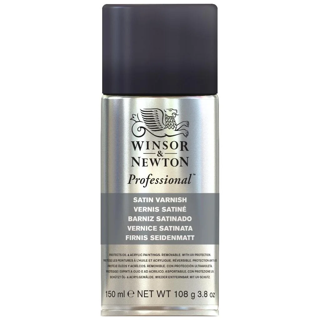 Winsor and Newton Professional Satin Varnish Spray - 150 ML