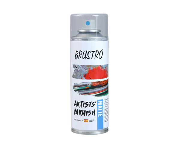 Brustro Artist Picture Varnish Spray Can 200ml Matte Finish